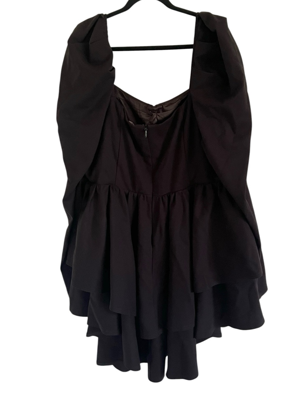 Selkie The Caviar Boleyn Dress in Black 3X - Picture 2 of 6